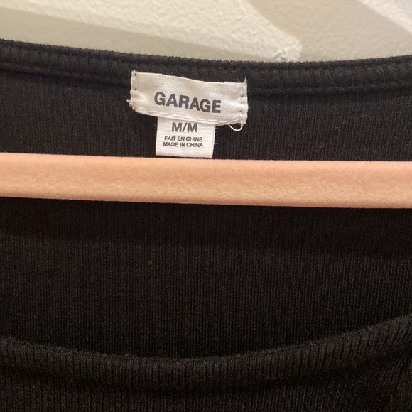 Garage Long Sleeve Corset-Style Long Sleeve Tee - Picture 2 of 4